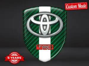 Toyota Calcomanía Resina Calidad Personalizada Etiquetas Auto